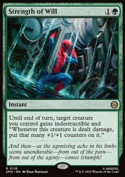 Strength of Will - Magic: The Gathering | Marvel's Spider-Man (Rare) [SPM-118] - JotaCards - Tu Tienda de TCG
