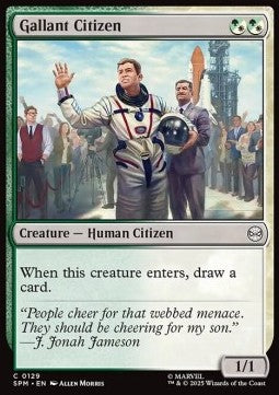 Gallant Citizen - Magic: The Gathering | Marvel's Spider-Man (Common) [SPM-129] - JotaCards - Tu Tienda de TCG