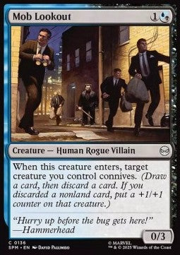 Mob Lookout - Magic: The Gathering | Marvel's Spider-Man (Common) [SPM-136] - JotaCards - Tu Tienda de TCG