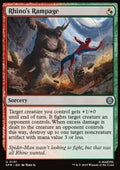 Rhino's Rampage - Magic: The Gathering | Marvel's Spider-Man (Uncommon) [SPM-141] - JotaCards - Tu Tienda de TCG