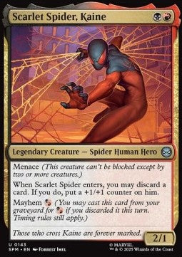 Scarlet Spider, Kaine - Magic: The Gathering | Marvel's Spider-Man (Uncommon) [SPM-143] - JotaCards - Tu Tienda de TCG