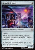 News Helicopter - Magic: The Gathering | Marvel's Spider-Man (Common) [SPM-169] - JotaCards - Tu Tienda de TCG