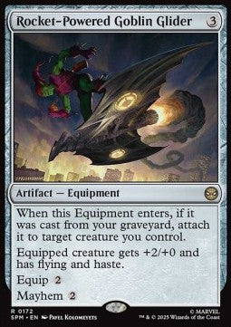 Rocket-Powered Goblin Glider - Magic: The Gathering | Marvel's Spider-Man (Rare) [SPM-172] - JotaCards - Tu Tienda de TCG