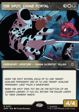 The Spot, Living Portal - Magic: The Gathering | Marvel's Spider-Man: Extras (Rare) [XSPM-231] - JotaCards - Tu Tienda de TCG