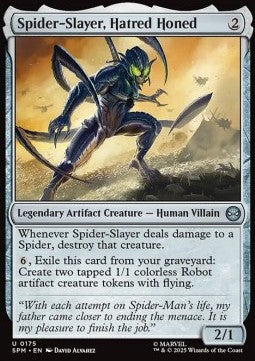 Spider-Slayer, Hatred Honed - Magic: The Gathering | Marvel's Spider-Man (Uncommon) [SPM-175] - JotaCards - Tu Tienda de TCG