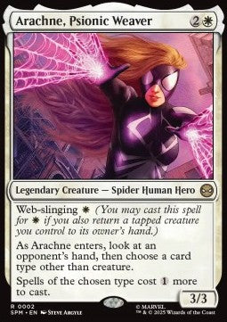 Arachne, Psionic Weaver - Magic: The Gathering | Marvel's Spider-Man (Rare) [SPM-2] - JotaCards - Tu Tienda de TCG