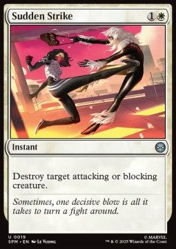 Sudden Strike - Magic: The Gathering | Marvel's Spider-Man (Uncommon) [SPM-19] - JotaCards - Tu Tienda de TCG
