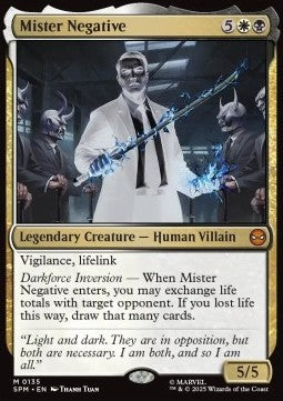 Mister Negative - Magic: The Gathering | Marvel's Spider-Man (Mythic) [SPM-135] - JotaCards - Tu Tienda de TCG