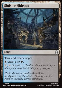 Sinister Hideout - Magic: The Gathering | Marvel's Spider-Man (Common) [SPM-184] - JotaCards - Tu Tienda de TCG