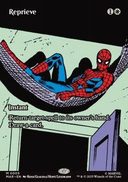 Reprieve - Magic: The Gathering | Marvel's Spider-Man: Source Material Cards (Mythic) [MAR-5] - JotaCards - Tu Tienda de TCG