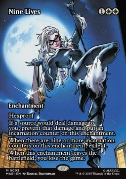 Nine Lives - Magic: The Gathering | Marvel's Spider-Man: Source Material Cards (Mythic) [MAR-3] - JotaCards - Tu Tienda de TCG