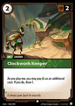 Clockwork Keeper - Origins (Common) [OGN-044] - JotaCards - Tu Tienda de TCG