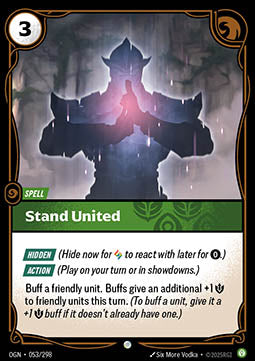 Stand United - Origins (Common) [OGN-053] - JotaCards - Tu Tienda de TCG