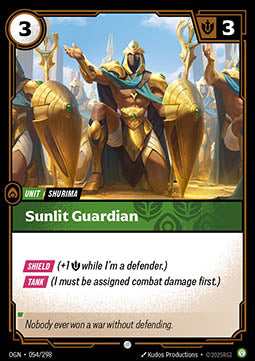 Sunlit Guardian - Origins (Common) [OGN-054] - JotaCards - Tu Tienda de TCG