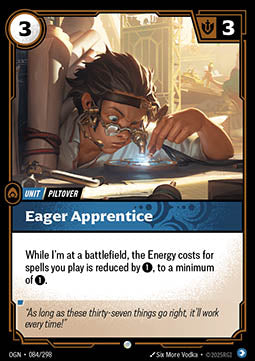 Eager Apprentice - Origins (Common) [OGN-084] - JotaCards - Tu Tienda de TCG