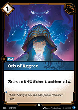 Orb of Regret - Origins (Common) [OGN-090] - JotaCards - Tu Tienda de TCG