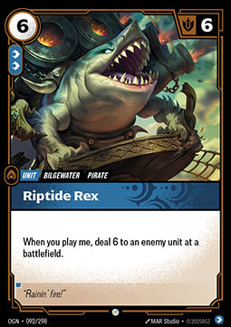 Riptide Rex - Origins (Common) [OGN-092] - JotaCards - Tu Tienda de TCG