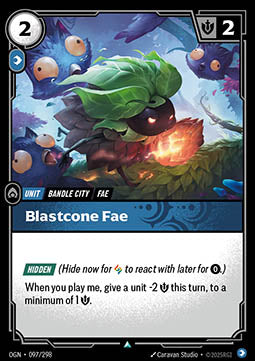 Blastcone Fae - Origins (Uncommon) [OGN-097] - JotaCards - Tu Tienda de TCG