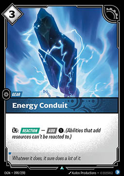 Energy Conduit - Origins (Uncommon) [OGN-098] - JotaCards - Tu Tienda de TCG