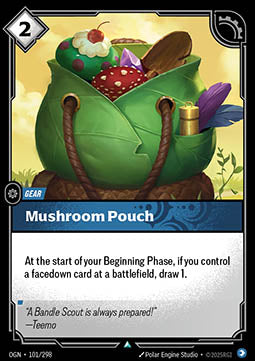 Mushroom Pouch - Origins (Uncommon) [OGN-101] - JotaCards - Tu Tienda de TCG