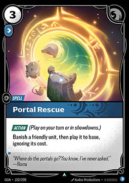 Portal Rescue - Origins (Uncommon) [OGN-102] - JotaCards - Tu Tienda de TCG