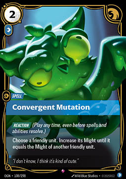 Convergent Mutation - Origins (Rare) [OGN-108] - JotaCards - Tu Tienda de TCG