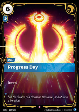 Progress Day - Origins (Rare) [OGN-114] - JotaCards - Tu Tienda de TCG