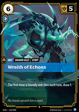 Wraith of Echoes - Origins (Rare) [OGN-118] - JotaCards - Tu Tienda de TCG