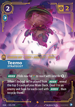 Teemo, Strategist (V.1 - Epic) - Origins (Epic) [OGN-121] - JotaCards - Tu Tienda de TCG