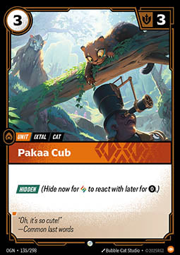 Pakaa Cub - Origins (Common) [OGN-135] - JotaCards - Tu Tienda de TCG