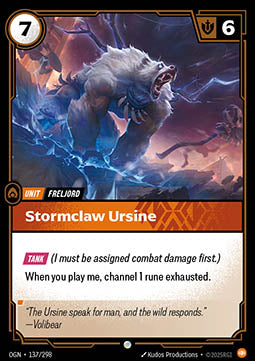 Stormclaw Ursine - Origins (Common) [OGN-137] - JotaCards - Tu Tienda de TCG