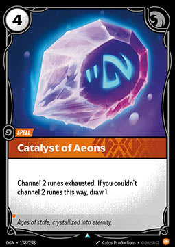 Catalyst of Aeons - Origins (Uncommon) [OGN-138] - JotaCards - Tu Tienda de TCG