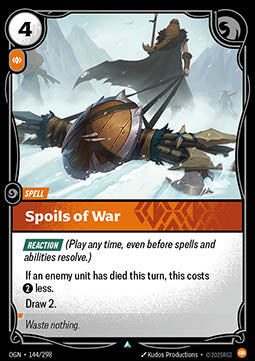 Spoils of War - Origins (Uncommon) [OGN-144] - JotaCards - Tu Tienda de TCG