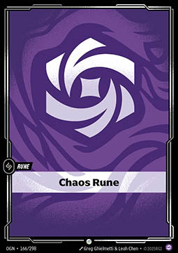 Chaos Rune (V.1 - Common) - Origins (Common) [OGN-166] - JotaCards - Tu Tienda de TCG