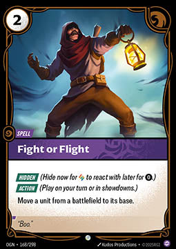Fight or Flight - Origins (Common) [OGN-168] - JotaCards - Tu Tienda de TCG