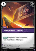 Acceptable Losses - Origins (Uncommon) [OGN-179] - JotaCards - Tu Tienda de TCG