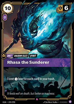 Rhasa the Sunderer - Origins (Rare) [OGN-195] - JotaCards - Tu Tienda de TCG