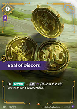 Seal of Discord - Origins (Epic) [OGN-204] - JotaCards - Tu Tienda de TCG