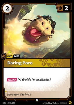 Daring Poro - Origins (Common) [OGN-210] - JotaCards - Tu Tienda de TCG
