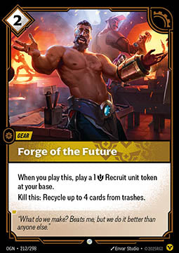 Forge of the Future - Origins (Common) [OGN-212] - JotaCards - Tu Tienda de TCG