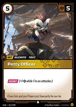 Petty Officer - Origins (Common) [OGN-215] - JotaCards - Tu Tienda de TCG
