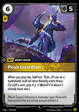 Peak Guardian - Origins (Uncommon) [OGN-223] - JotaCards - Tu Tienda de TCG