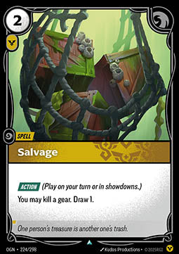 Salvage - Origins (Uncommon) [OGN-224] - JotaCards - Tu Tienda de TCG