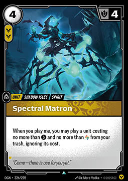 Spectral Matron - Origins (Uncommon) [OGN-226] - JotaCards - Tu Tienda de TCG