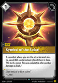 Symbol of the Solari - Origins (Uncommon) [OGN-227] - JotaCards - Tu Tienda de TCG
