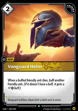 Vanguard Helm - Origins (Uncommon) [OGN-228] - JotaCards - Tu Tienda de TCG