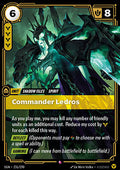 Commander Ledros - Origins (Rare) [OGN-231] - JotaCards - Tu Tienda de TCG
