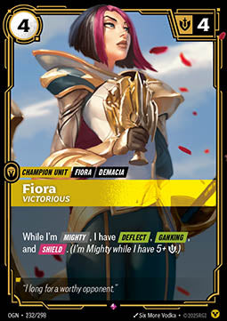 Fiora, Victorious - Origins (Rare) [OGN-232] - JotaCards - Tu Tienda de TCG