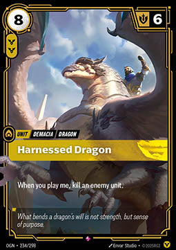 Harnessed Dragon - Origins (Rare) [OGN-234] - JotaCards - Tu Tienda de TCG