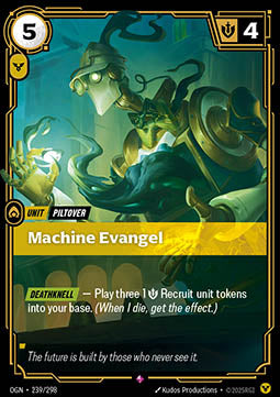 Machine Evangel - Origins (Rare) [OGN-239] - JotaCards - Tu Tienda de TCG